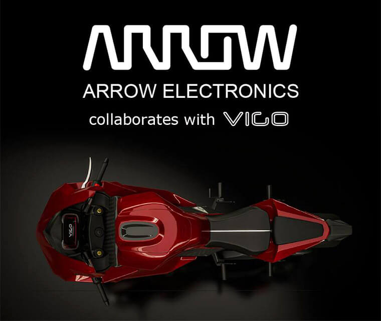 Anuncio de los creadores de la moto Vigo con Arrow Electronics